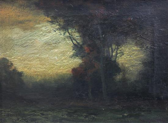 Franklin DeHaven (1856-1934) Dawn, 12 x 16in.